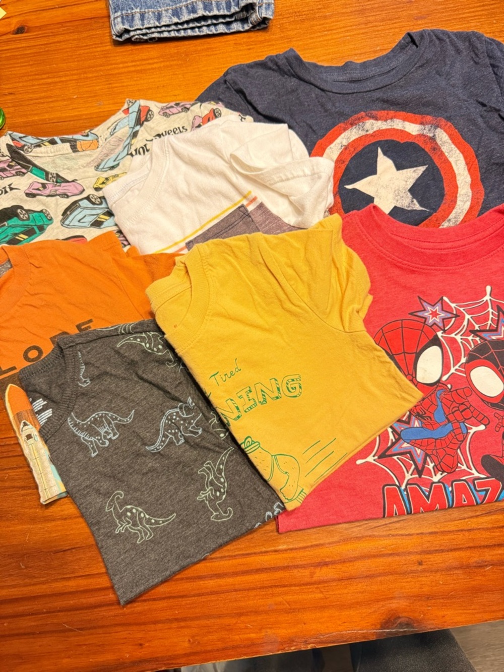 Assorted Kids Graphic Tees 7 Total